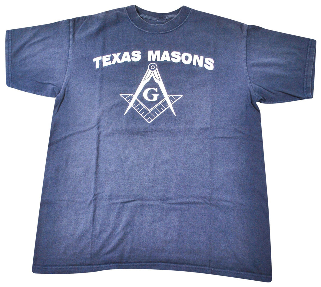 Vintage Texas Masons Shirt Size Large