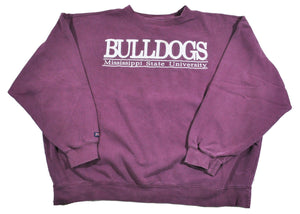 Vintage Mississippi State Bulldogs Sweatshirt Size 2X-Large