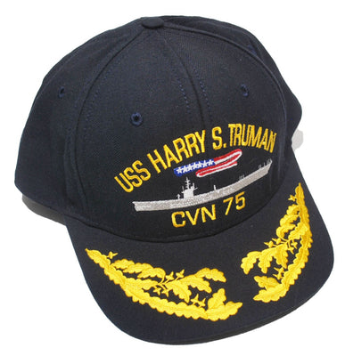 Vintage USS Harry S Truman Military Snapback