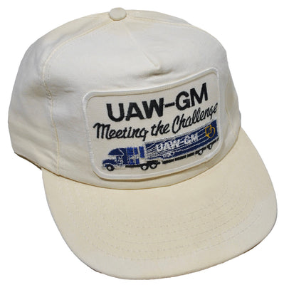 Vintage UAW GM Truck Strap Hat