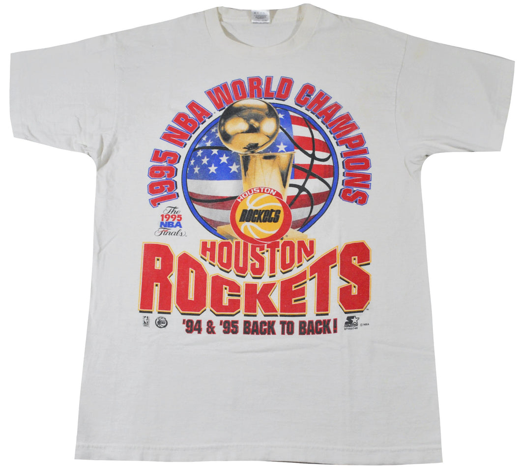 Vintage Houston Rockets Starter Brand Shirt Size Large