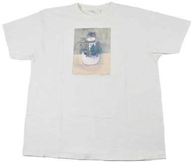 Vintage Snowman Christmas 1996 Shirt Size X-Large