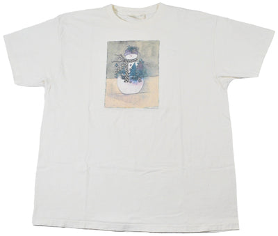 Vintage Snowman Christmas 1996 Shirt Size X-Large