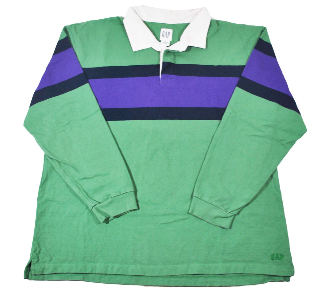 Vintage Gap Rugby Polo Size 2X-Large