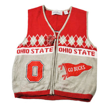 Vintage Ohio State Buckeyes Vest Size Large