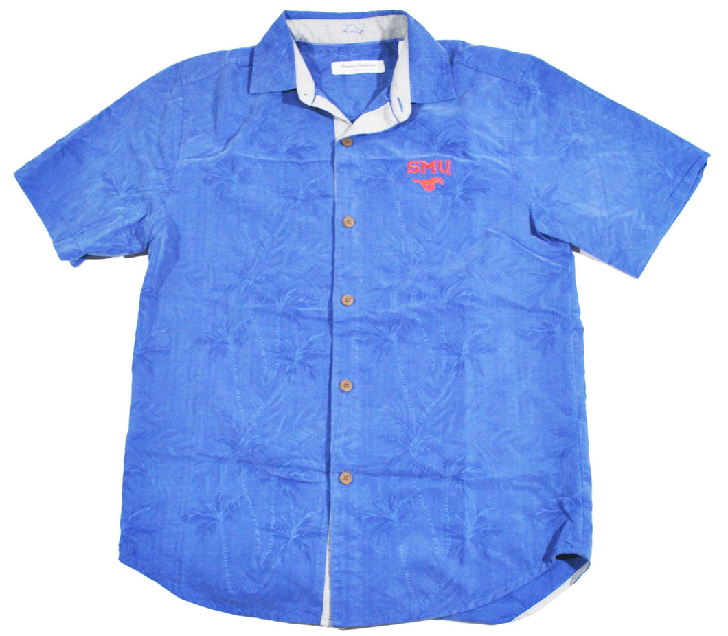 SMU Mustangs Tommy Bahama Button Shirt Size Small
