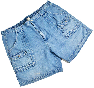 Vintage Red Head Jean Shorts Size 42