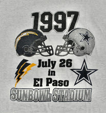 Vintage Dallas Cowboys San Diego Chargers 1997 Shirt Size Large