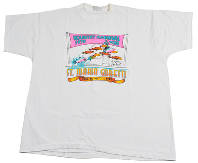 Vintage Kountry Karnival 1995 Fishing Shirt Size X-Large