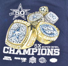 Dallas Cowboys Super Bowls Champions Shirt Size Medium