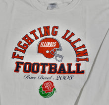 Vintage Illinois Fighting Illini Rose Bowl Shirt Size Large