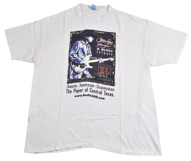 Vintage Stevie Ray Vaughan Tribute Shirt Size X-Large