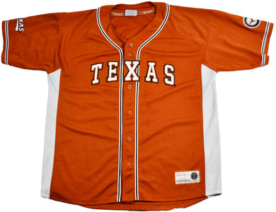 Vintage Texas Longhorns Baseball Jersey Size X-Large
