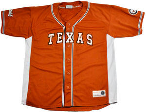 Vintage Texas Longhorns Baseball Jersey Size X-Large