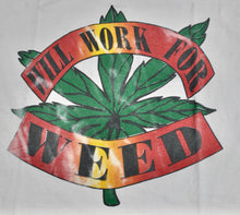 Vintage Will Work For Weed Chicago 1995 Grateful Dead Pearl Jam Jerry Garcia Final Show Shirt Size X-Large