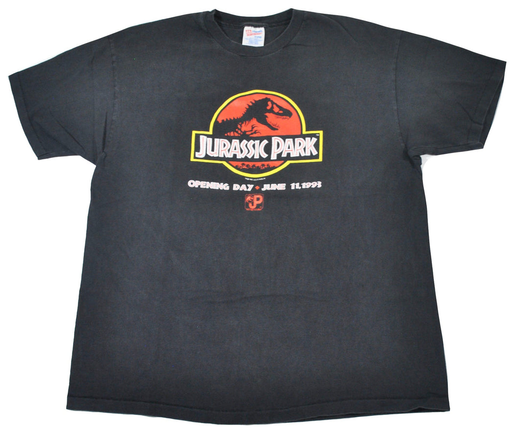 Vintage Jurassic Park Opening Day June 11th 1993 Shirt Size X-Large