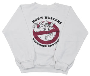 Vintage Texas A&M Aggies Horn Busters 1985 Sweatshirt Size Small