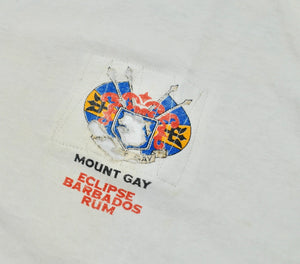 Vintage Eclipse Barbados Rum Mount Gay Shirt Size X-Large