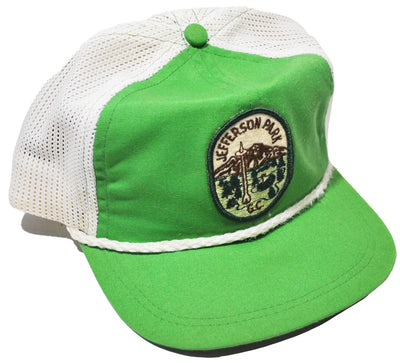 Vintage Jefferson Park Golf Course Leather Strap Hat