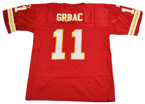 Vintage Kansas City Chiefs Elvis Grbac Starter Brand Jersey Size Small