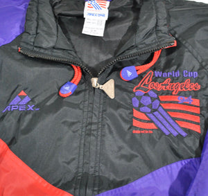 Vintage 1994 World Cup Los Angeles Apex Jacket Size Small
