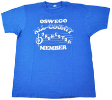 Vintage Oswego All Country Orchestra Member 80s Shirt Size Large
