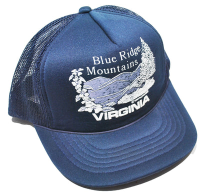 Vintage Blue Ridge Mountains Virginia Snapback(small)