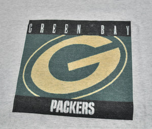 Vintage Green Bay Packers Blur Digitized Shirt Size Large
