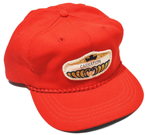 Vintage Carnation Golf Strap Hat
