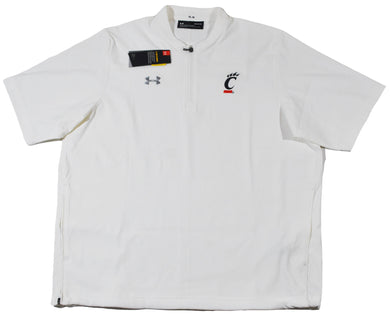 Cincinnati Bearcats Team Issue Under Armour Half Jacket Size Large