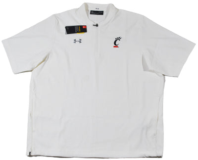 Cincinnati Bearcats Team Issue Under Armour Half Jacket Size Large