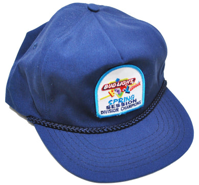 Vintage Bud Light Pool League Zip Strap Hat