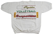 Vintage Volleyball Competition Zuma Beach California Sweatshirt Size X-Large