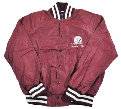 Vintage Arrowwood Sports Club Champion Brand Jacket Size X-Large