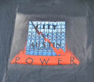 Vintage City of Austin Power 1989 Shirt Size Medium