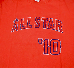 Vintage Anaheim Angels 2010 All Star Shirt Size X-Large