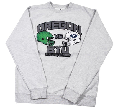 Oregon Ducks BYU Cougars Sweatshirt Size Medium