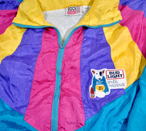 Vintage Bud Light Spuds MacKenzie Jacket Size Large