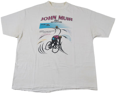 Vintage John Muir Bike Adventure 1995 Shirt Size X-Large