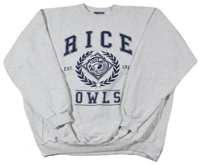 Vintage Rice Owls Sweatshirt Size X-Large