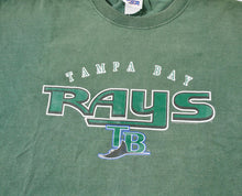 Vintage Tampa Bay Rays Crop Shirt Size X-Large