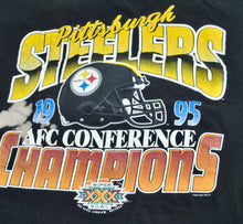 Vintage Pittsburgh Steelers 1995 Super Bowl Shirt Size X-Large(wide)