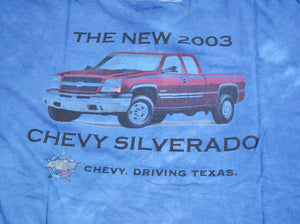 Vintage Chevy 2003 Silverado Shirt Size X-Large