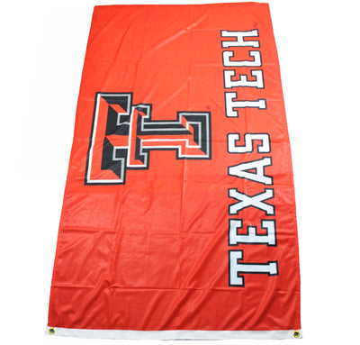 Vintage Texas Tech Red Raiders Flag