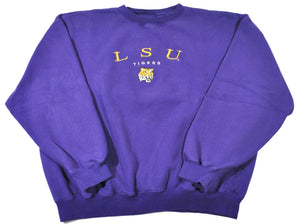 Vintage LSU Tigers Sweatshirt Size X-Large