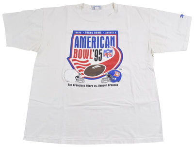 Vintage American Bowl 1995 Tokyo Shirt Size X-Large