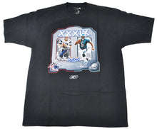 Vintage New England Patriots Philadelphia Eagles Tom Brady McNabb Super Bowl Shirt Size X-Large