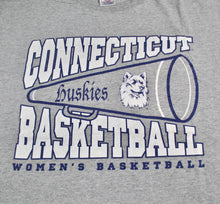 Vintage Connecticut Huskies Women's Basketball Shirt Size Large