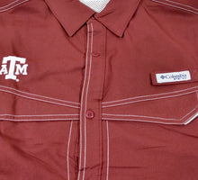 Texas A&M Aggies Columbia Button Shirt Size Medium