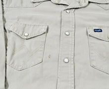 Vintage Wrangler Button Snap Shirt Size Medium